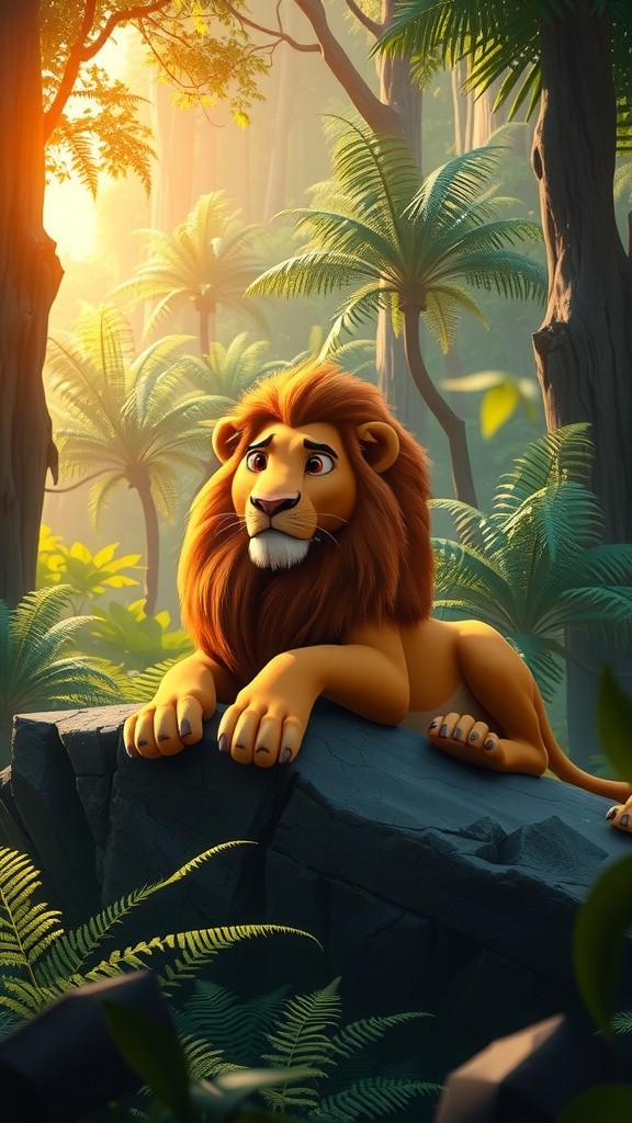 سست شیر ایک سبق سیکھتا ہے