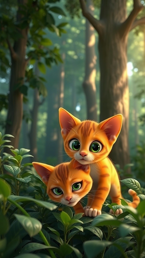 Kisah Persahabatan Kucing dan Harimau