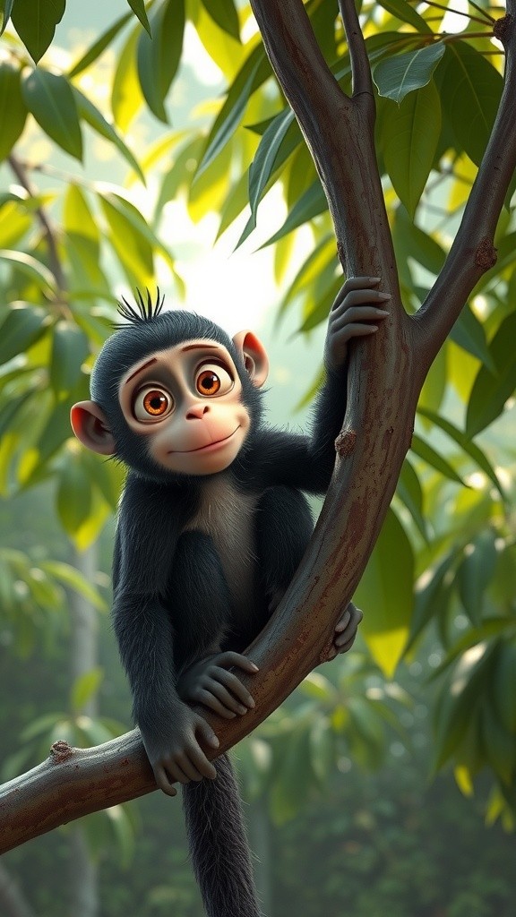 चालाक लोमड़ी और बंदर की कहानी