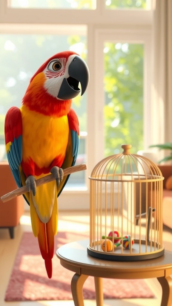 Burung Beo yang Lupa Suara Asli!