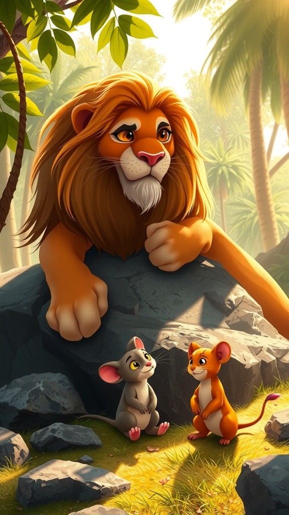The Lion and the Mouse: A Tale of Friendship