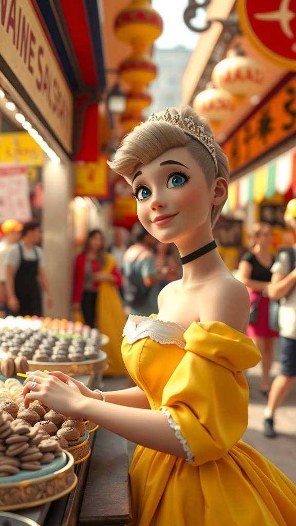 A Market Trip with Child