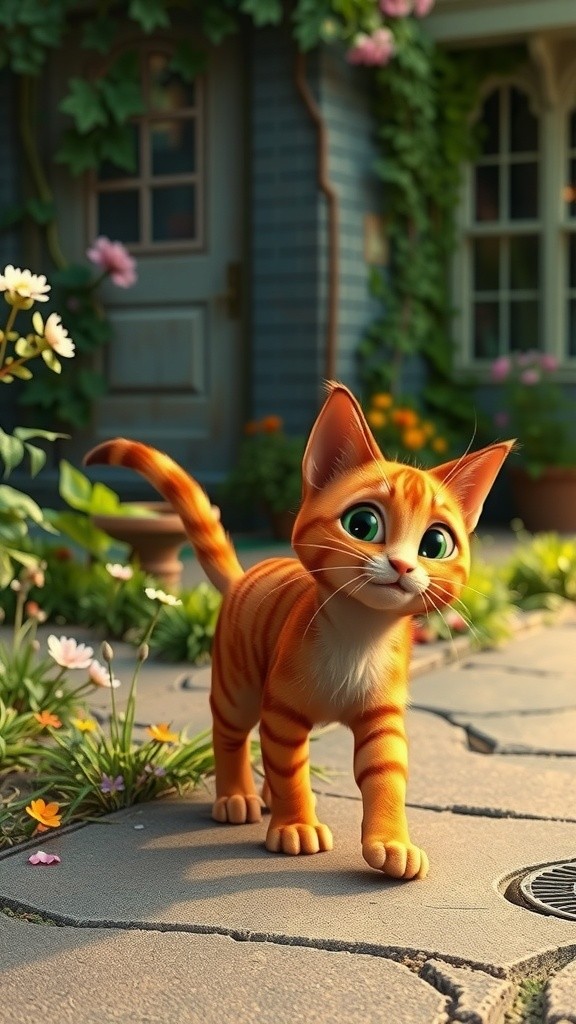 A New Feline Friendship