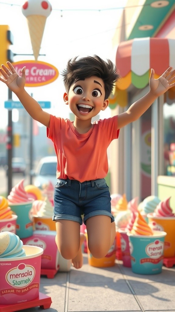 Lala dan Es Krim yang Jatuh!