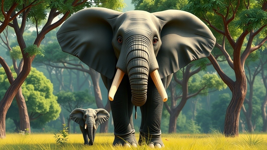 शेर, हाथी और नन्हा बच्चा: दोस्ती की कहानी