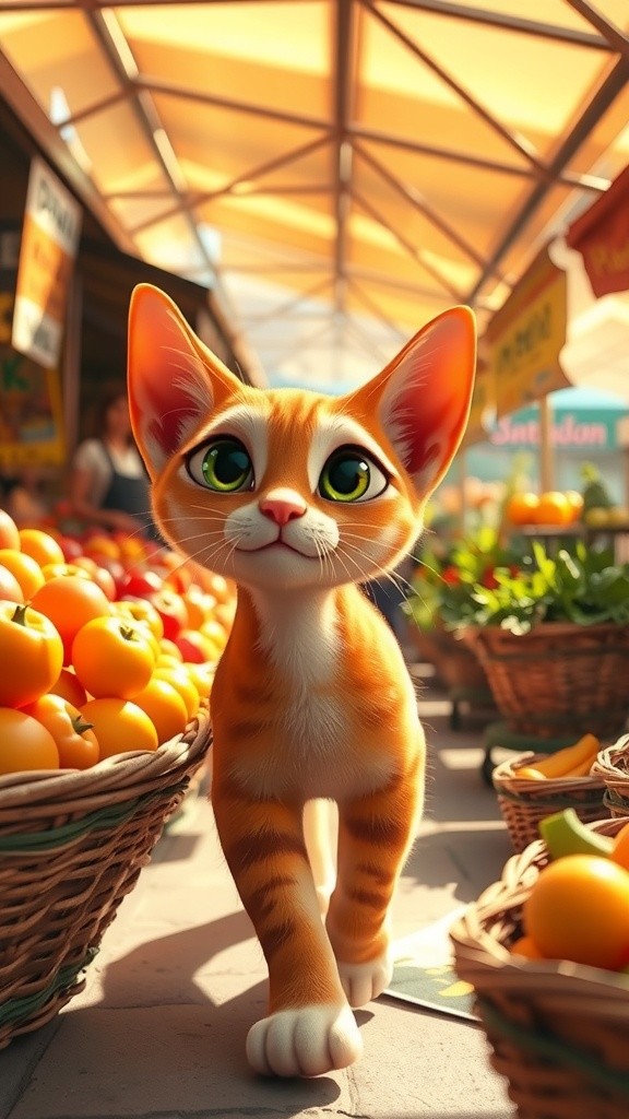 Curious Cat and the Magical Golden Box