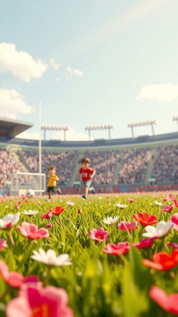 Doraemon's Winning Football Match