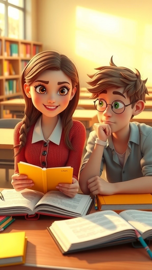 Harnessing AI for Homework Success: Emily and Jack's Journey