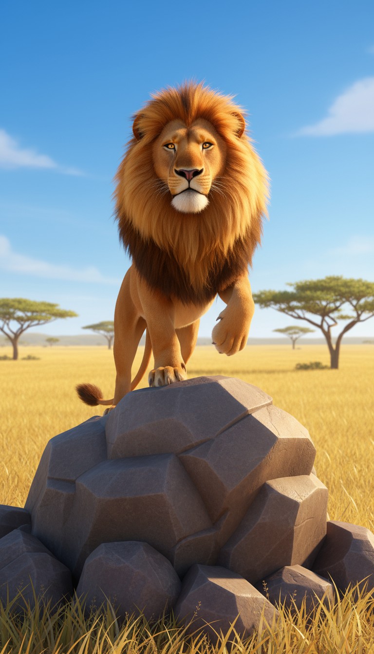 The True Life of a Lion King