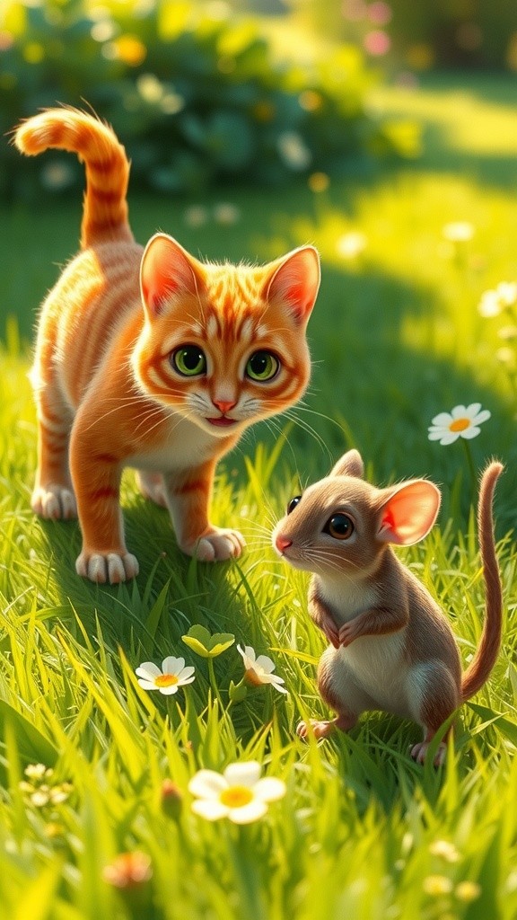 بلی اور چوہے کی دوستی