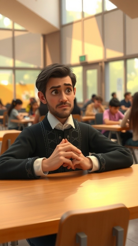 Cinta Tak Berbalas di Kantin Sekolah