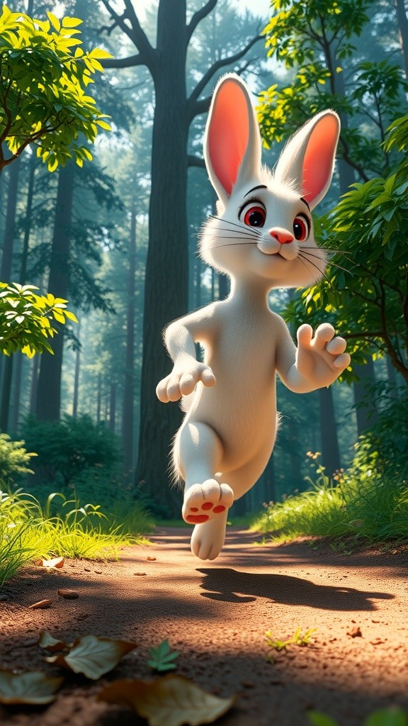 Kelinci dan Momo: Persahabatan di Tengah Bahaya!