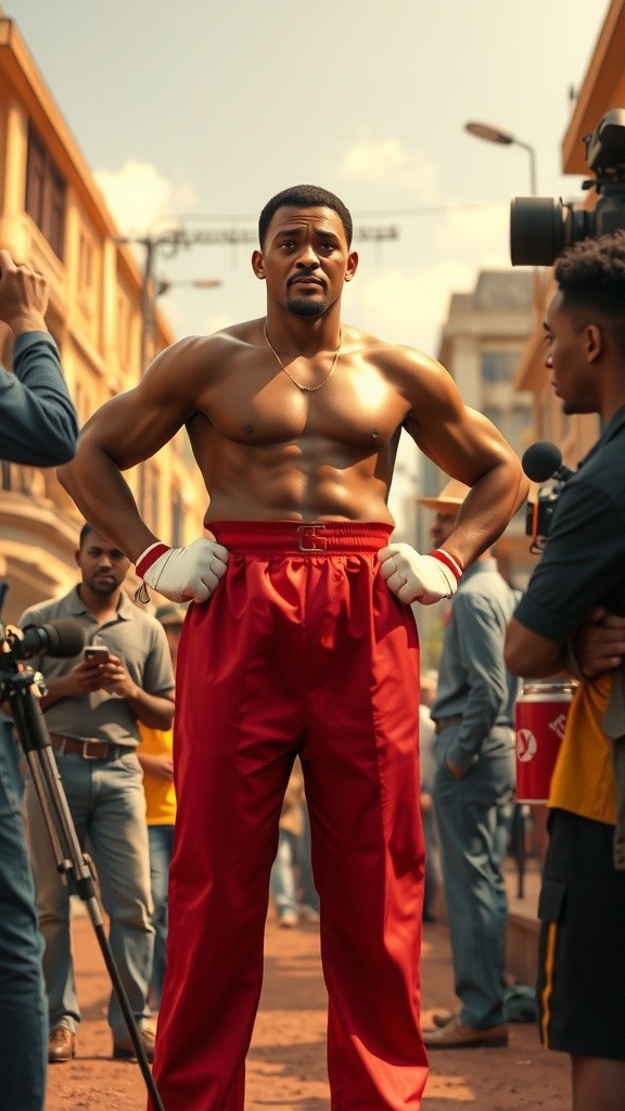 Will Smith Filming Muhammad Ali's Legacy in Ghana