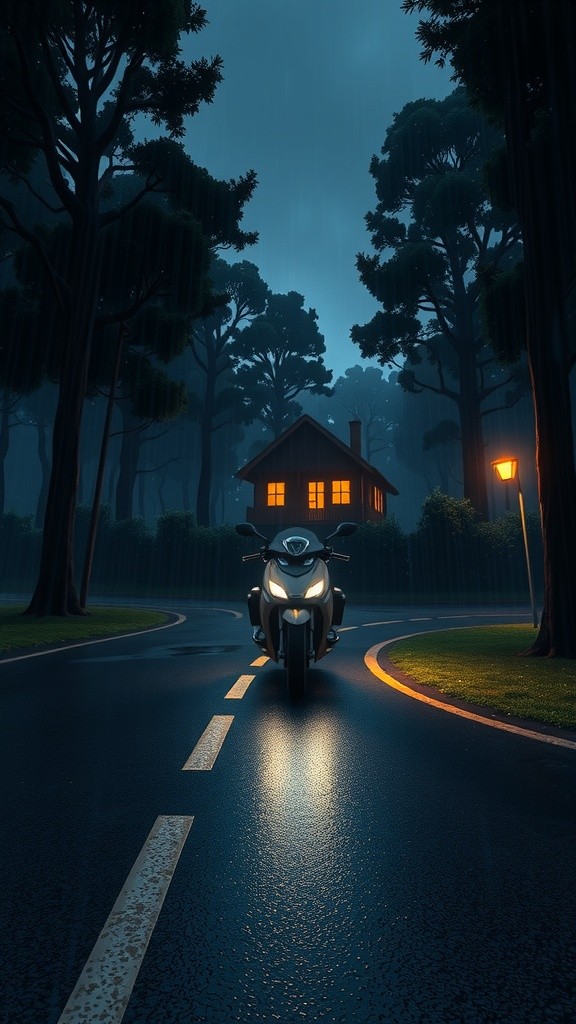 Rahasia Rumah di Tengah Hujan