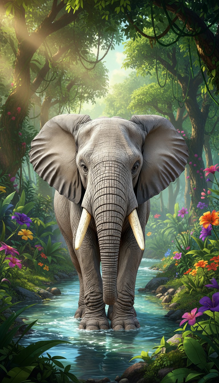 Ant's Towel Trouble with Elephant!