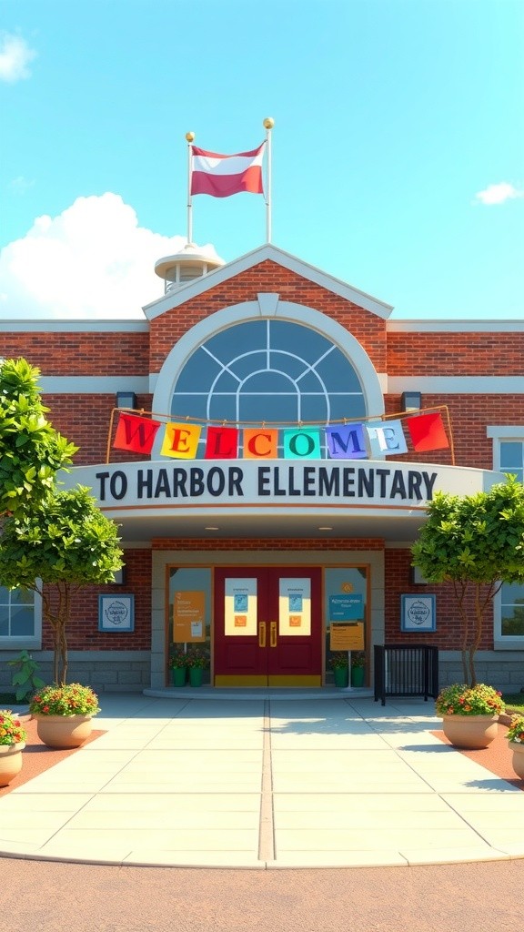 Liberty's Bright Welcome at Harbor Elementary