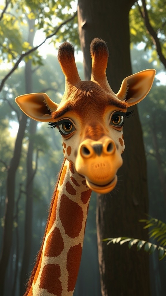 Jerapah Gatal dan Gajah Khawatir!