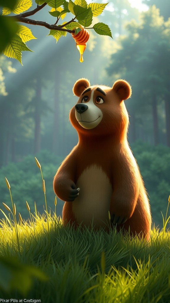 Beruang Penasaran dan Pelajaran dari Madu Pedas!