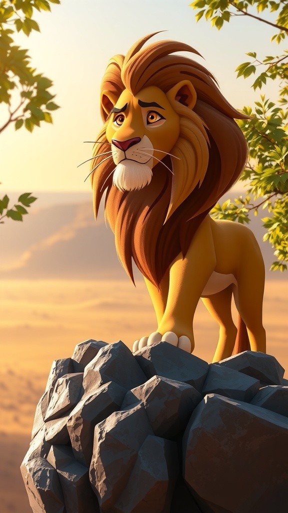 Kebaikan Tak Terduga: Singa dan Tikus