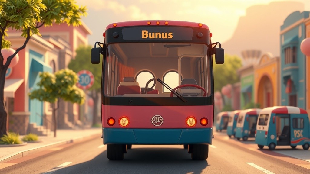 Join the Cheerful Bus Adventure!