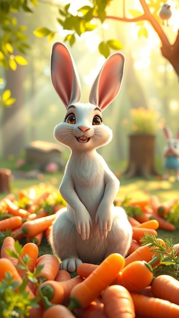 Kelinci Kecil dan Kebahagiaan Berbagi