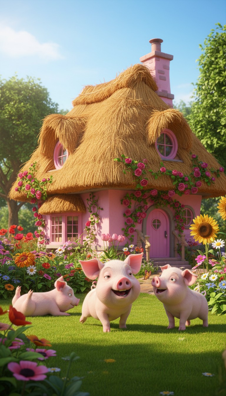 Three Little Pigs: A Cozy Adventure
