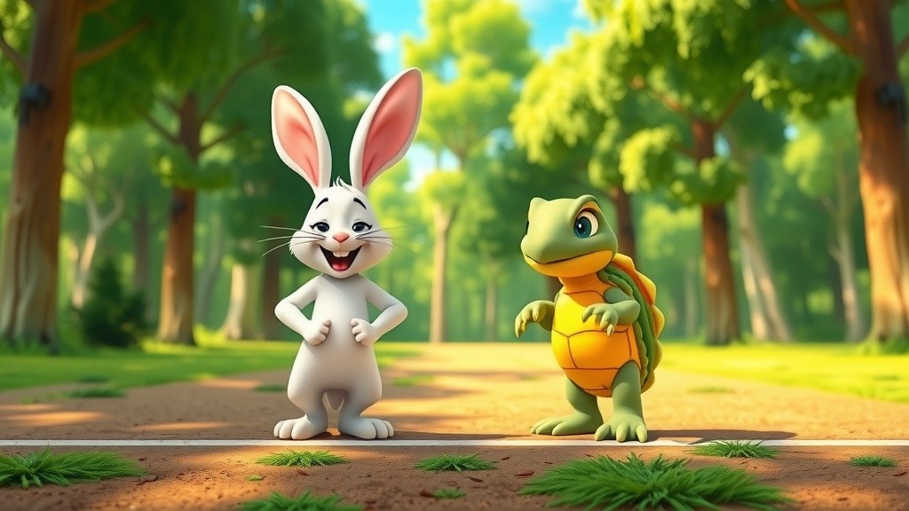 The Tortoise's Triumph: A Race Against Overconfidence