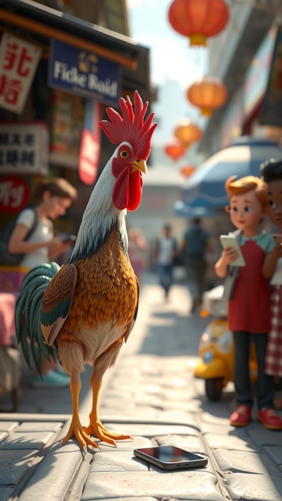 Murgha Aur Mobile Phone Ki Kahani