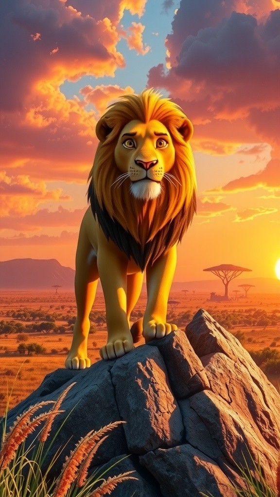 Epic Showdown: Lion vs Cat