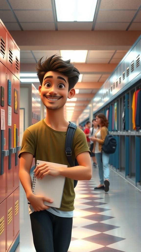 School Love Between Boy and Girl