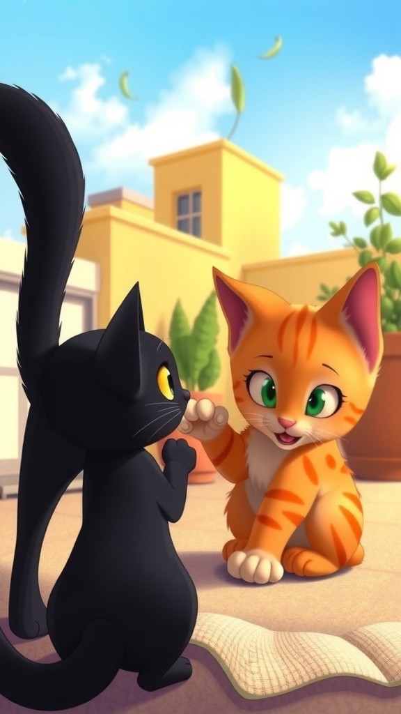 बिल्लियों की मीठी लड़ाई: Meow-Meow Fight Part-2