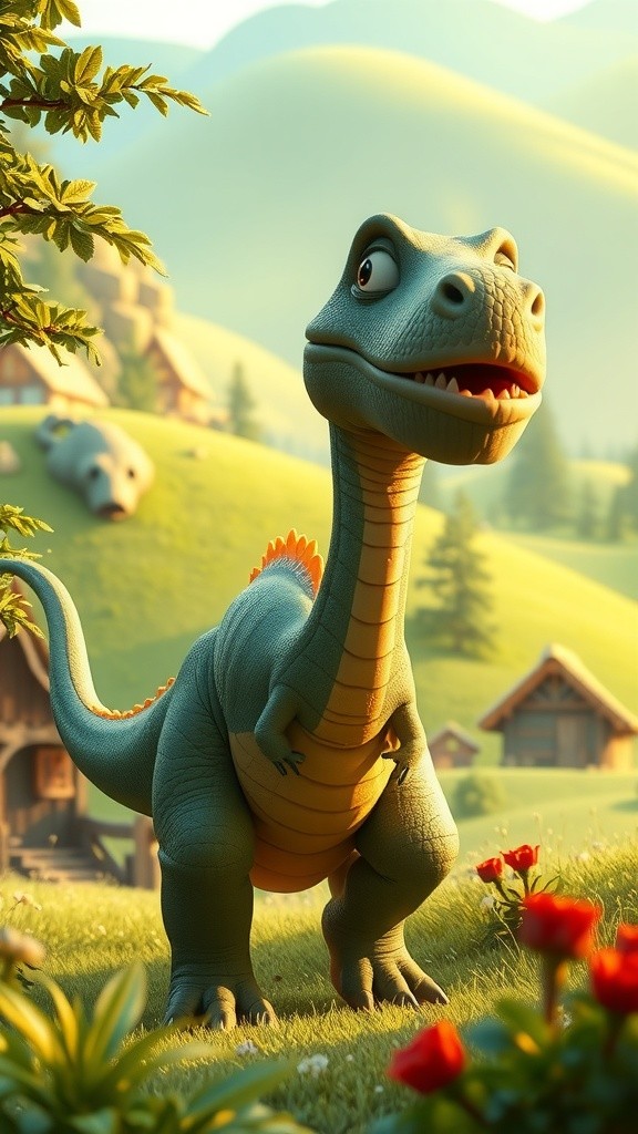 The Brave Village: Face the Dinosaur