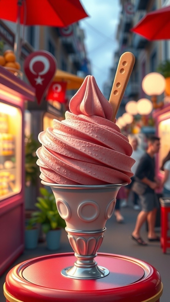 Dondurma: Es Krim Turki yang Unik dan Menghibur