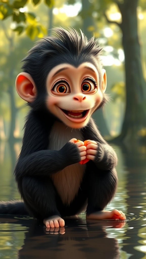 The Heart of Friendship: A Monkey's Trick