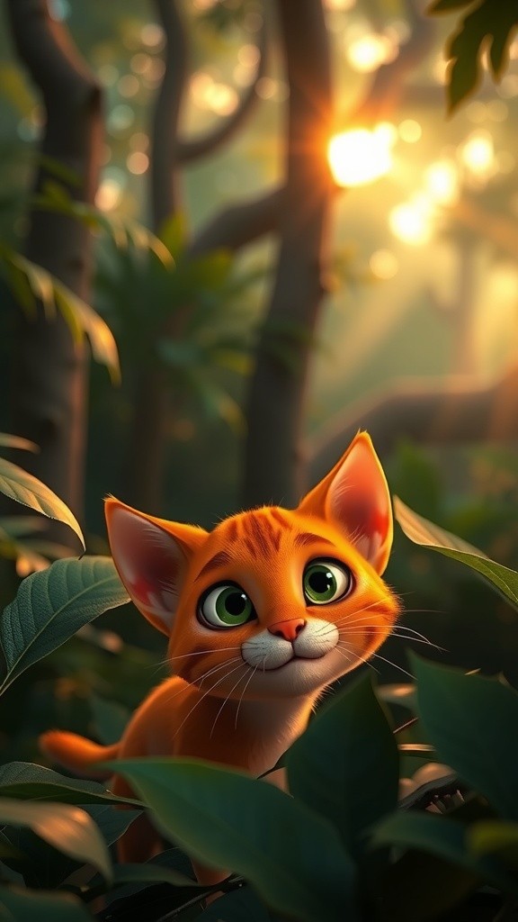 सच्ची दोस्ती: डरपोक बिल्ली और बहादुर लोमड़ी की कहानी