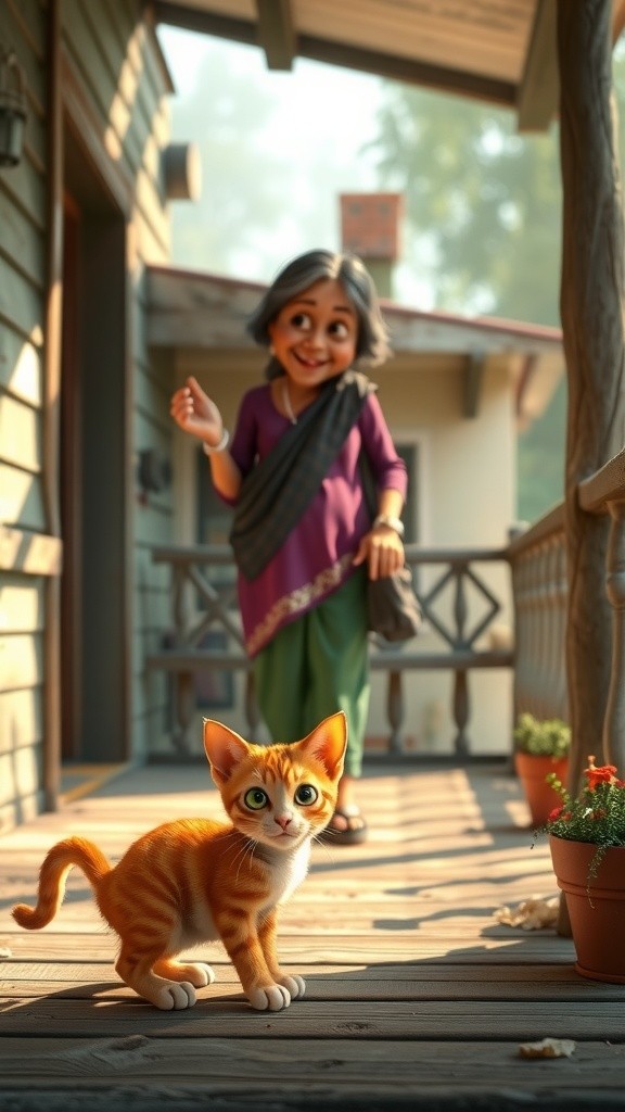 A New Home for the Stray Cat