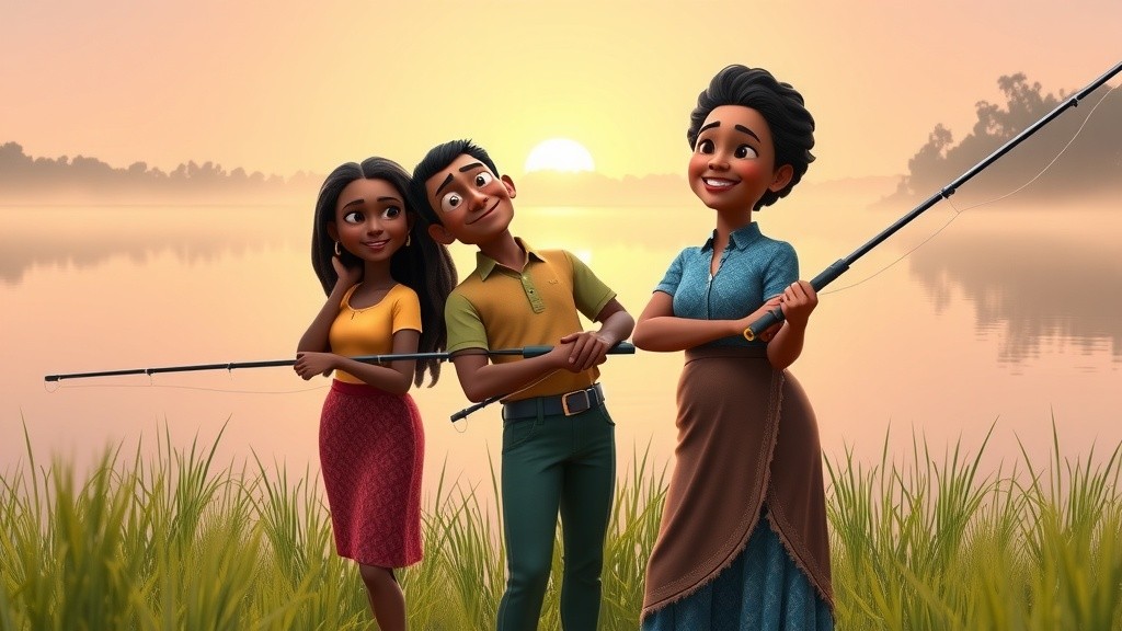 Mancing Seru di Sungai Palimbang