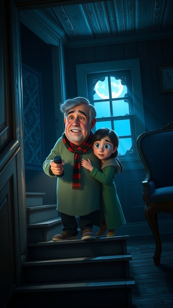 Cermin Berhantu di Rumah Tua