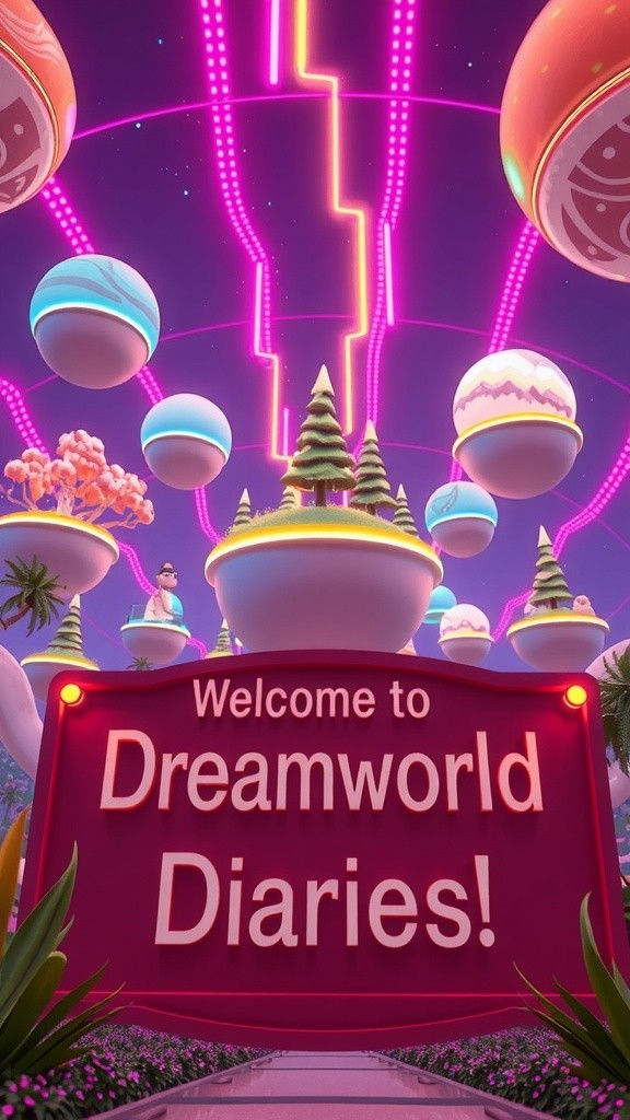 Dreamworld Diaries: Neon Contradictions of a Cyberpunk City
