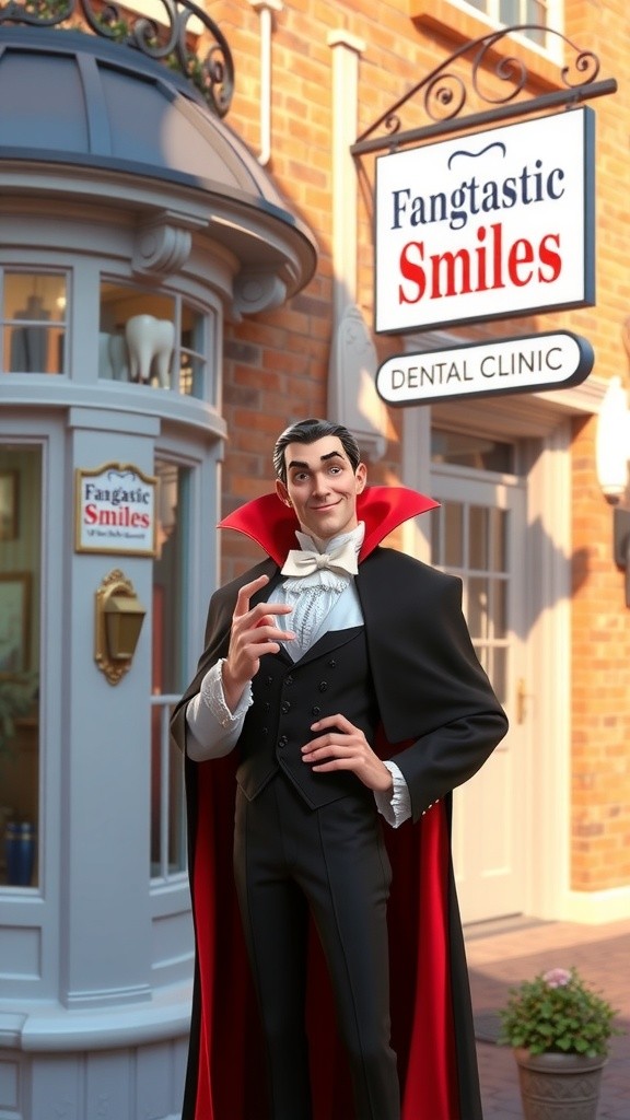 A Vampire's Dental Dilemma: The Reflection Faint