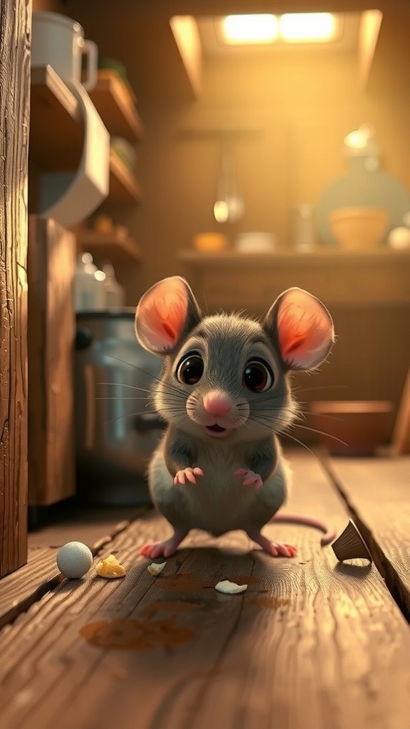 The Adventures of a Tiny Mouse: Nibbles' Journey Begins