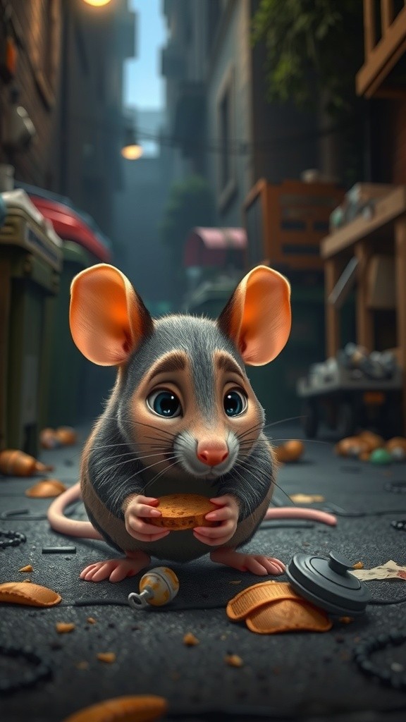 Urban Predator: The Chase Between Rat and Cat