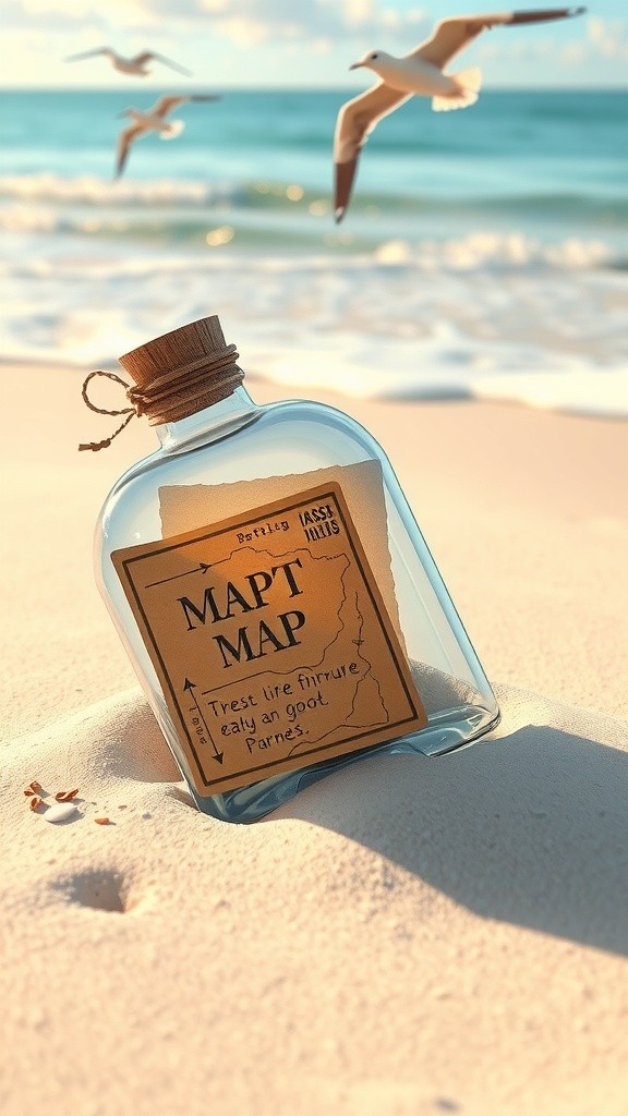 Peta Rahasia dalam Botol