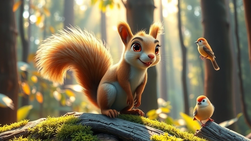 Ellie's Adventure in the Magical Forest