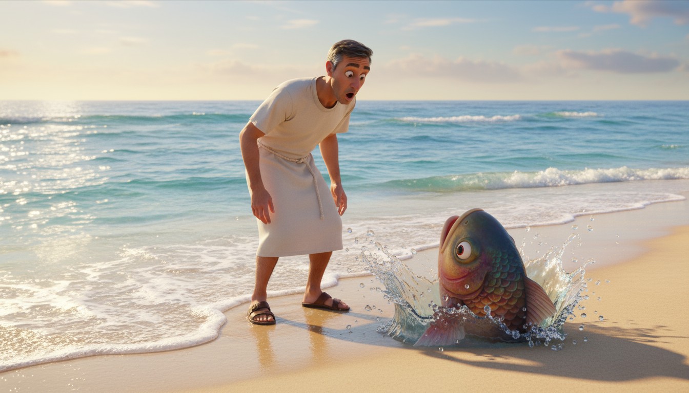 Jonah and the Big Fish: A Tale of Obedience