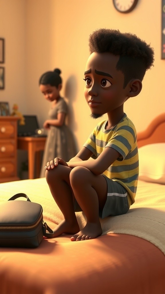 A Kid's Journey to School