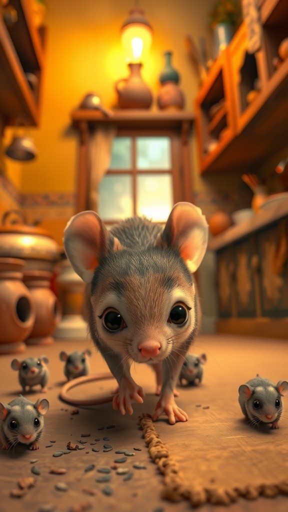 चूहों की योजना और साहस की कमी