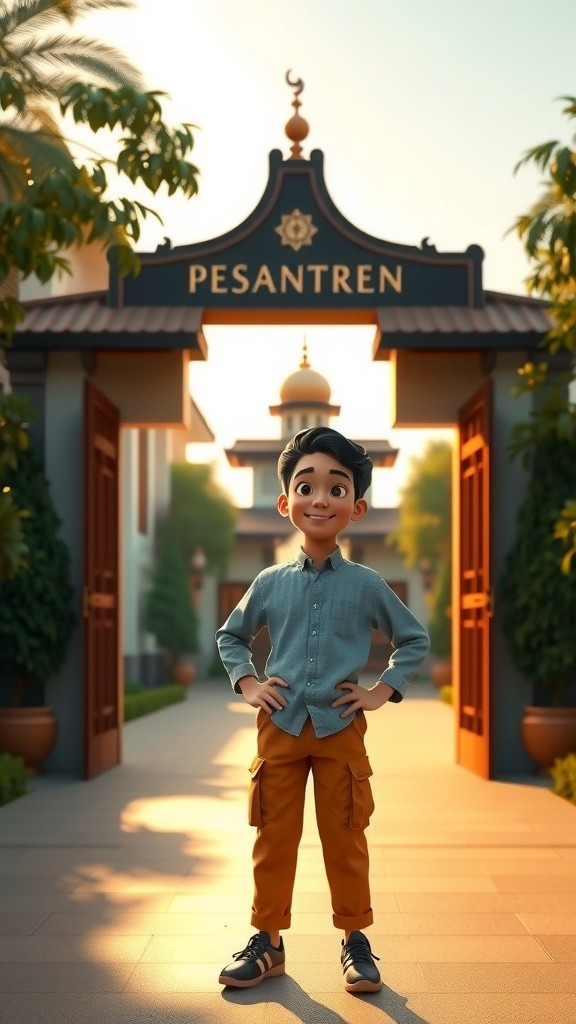 Perjalanan Ihsan di Pesantren: Rajin, Tekun, dan Berprestasi