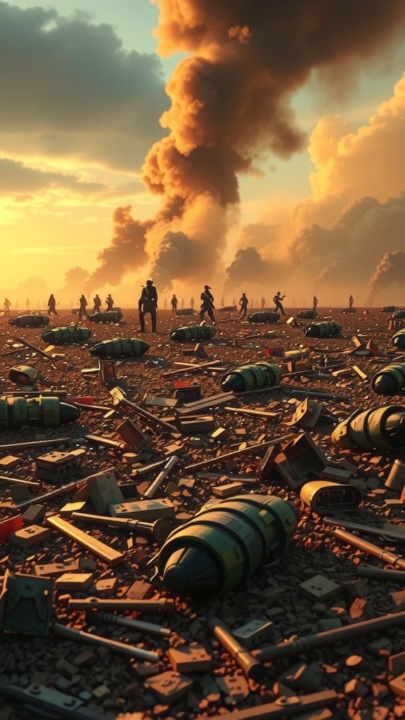 Fierce Monkey Warriors Duel on the Bloodied Battlefield