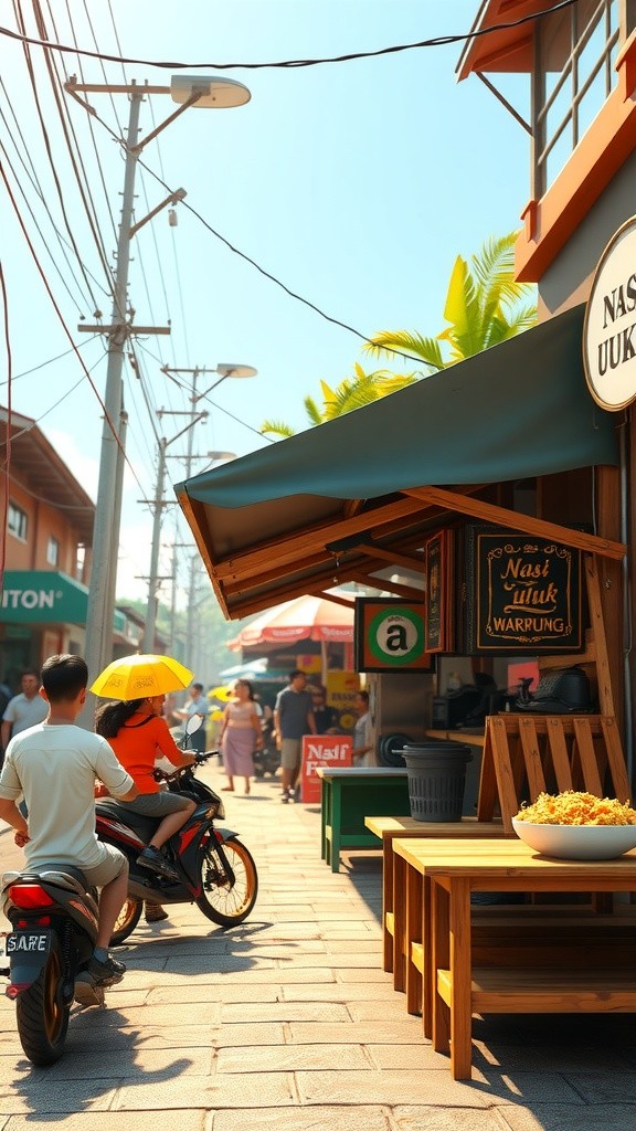 Cinta Bersemi di Warung Nasi Uduk